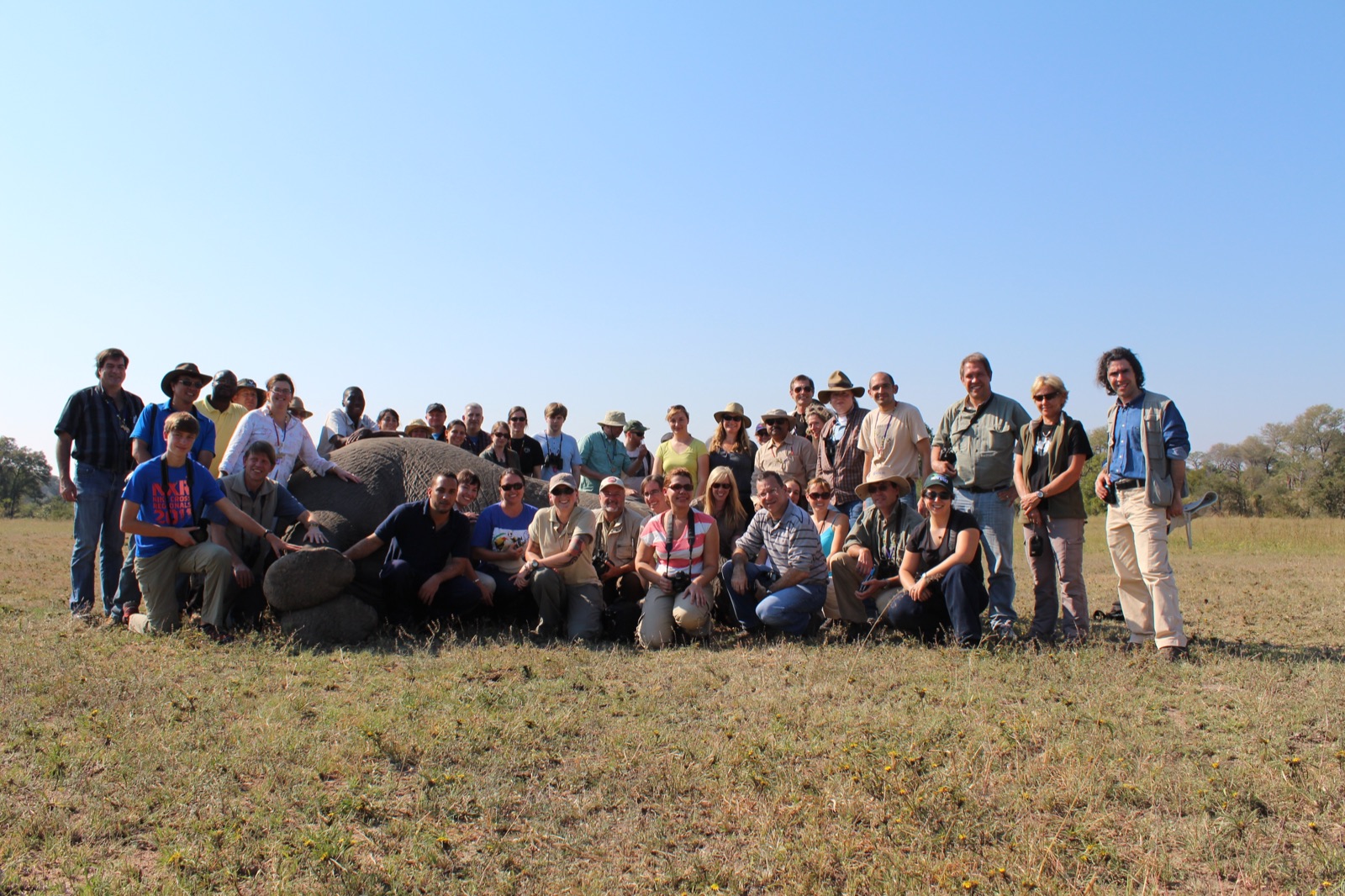 ConGen 2013 field group in South Africa